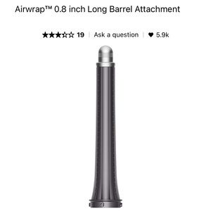 Dyson Airwrap 0.8 Long Barrel Attachment
